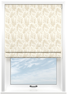 Fernswood, Walls White - Roman Blind